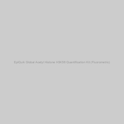 EpiGentek - EpiQuik Global Acetyl Histone H3K56 Quantification Kit (Fluorometric)